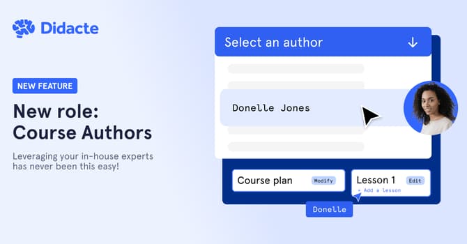 New Author Feature Workleap LMS