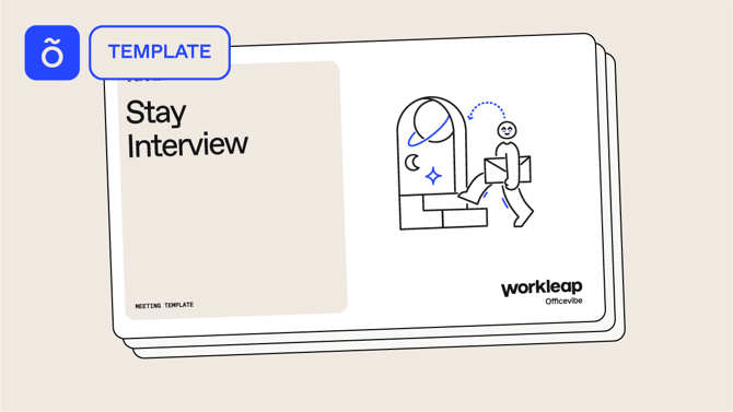 Stay interview template