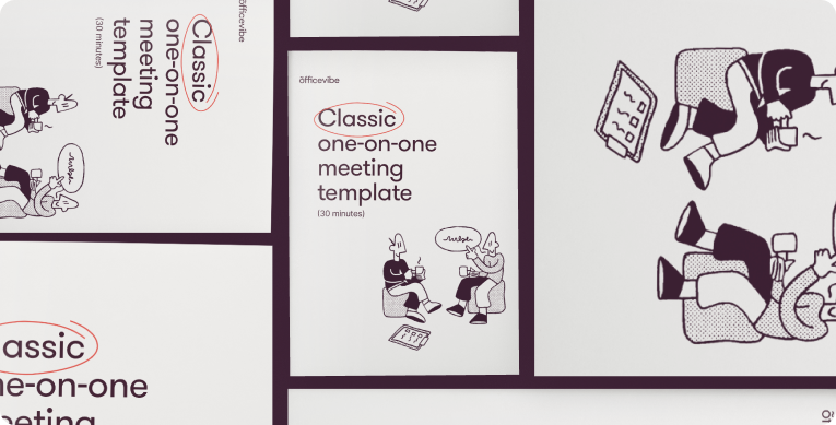 Classic one-on-one meeting template