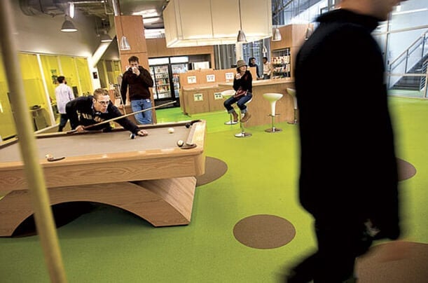 Organizational Culture Allows For Pool Table Usage At Google