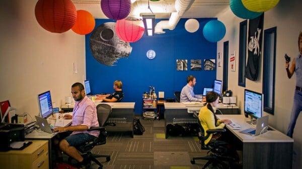 Shopify's office space is a great representation of their company culture