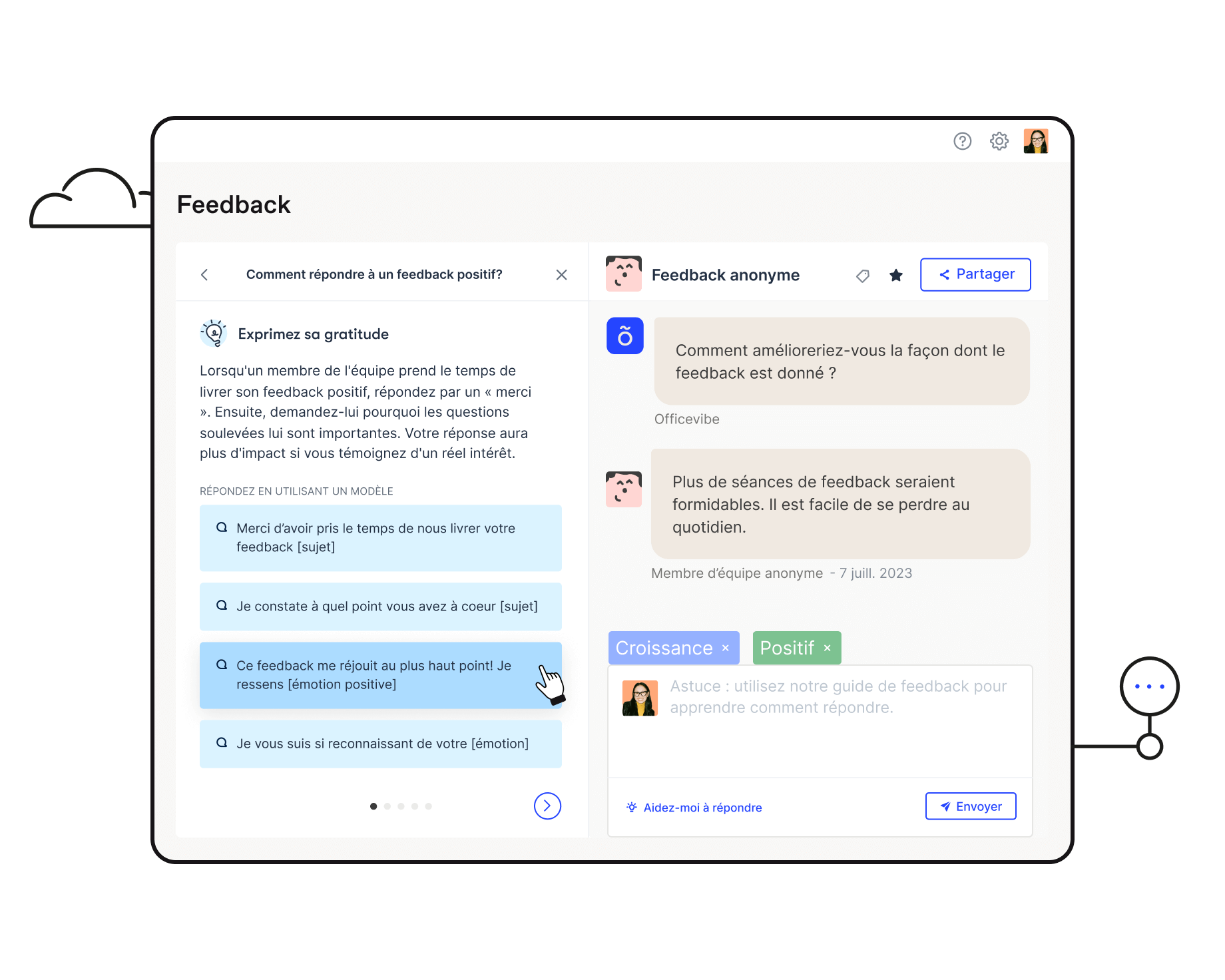 Fr Officevibe Feature Leadership And Conversation Feedback Guidance