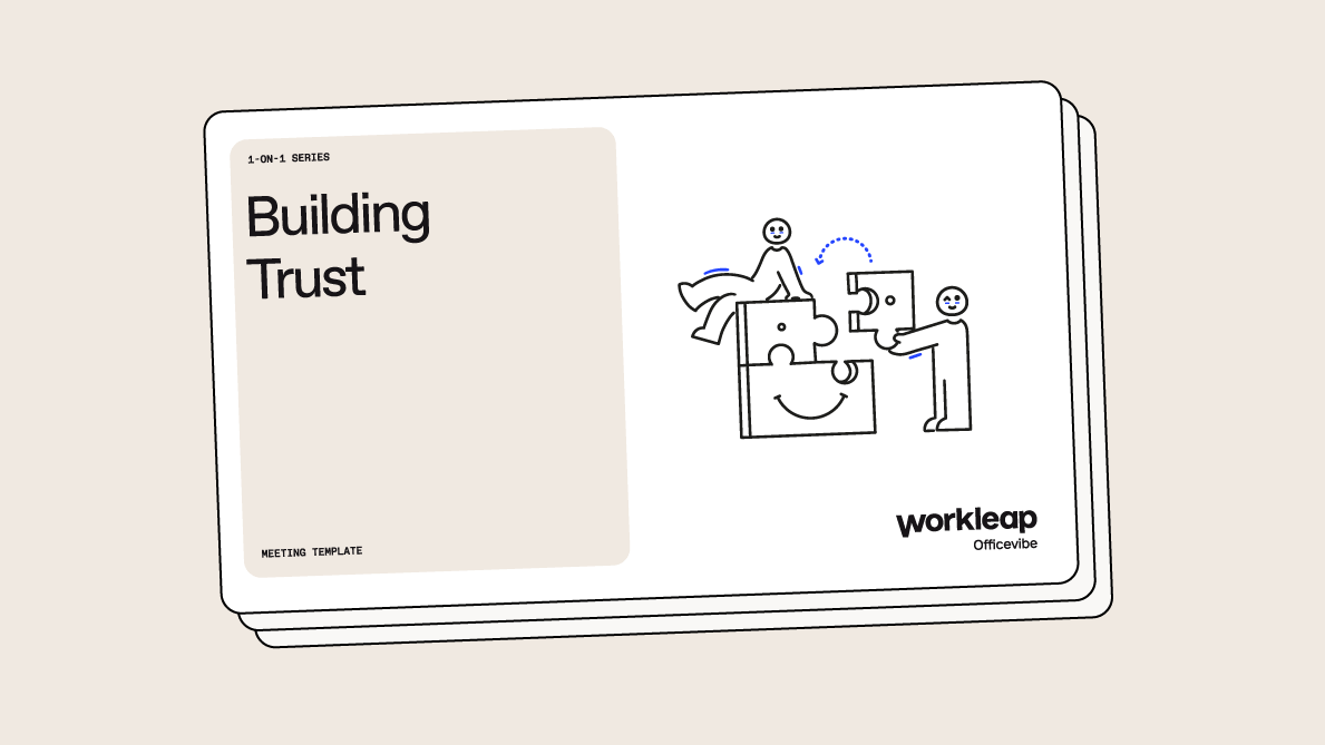 Building trust template cover